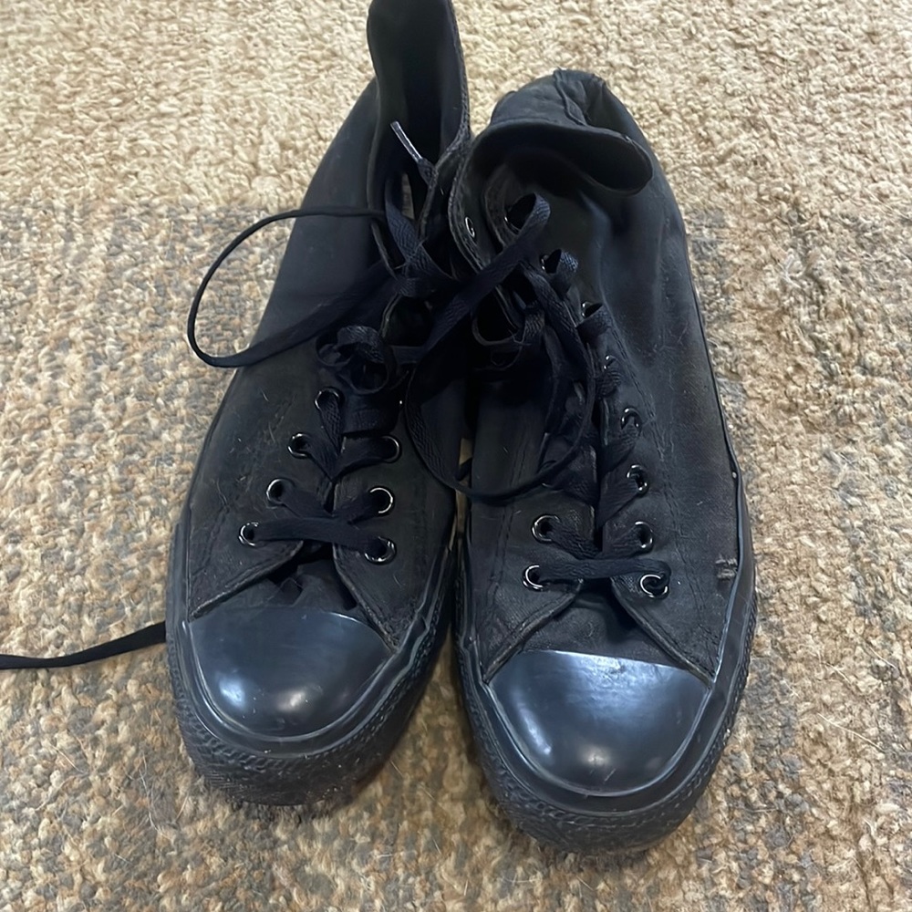 Black High-Top Converse (Mens)